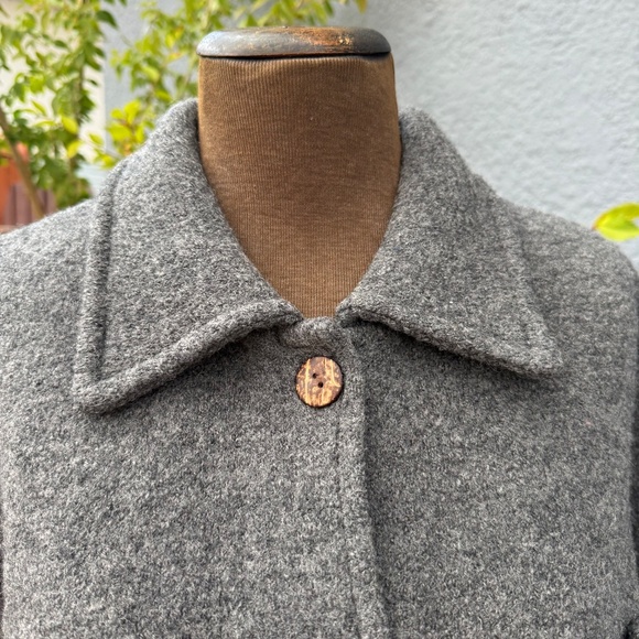 Super comfy and warm Rino Rossi “Exclusive” heather grey shirt-jacket - Picture 5 of 9